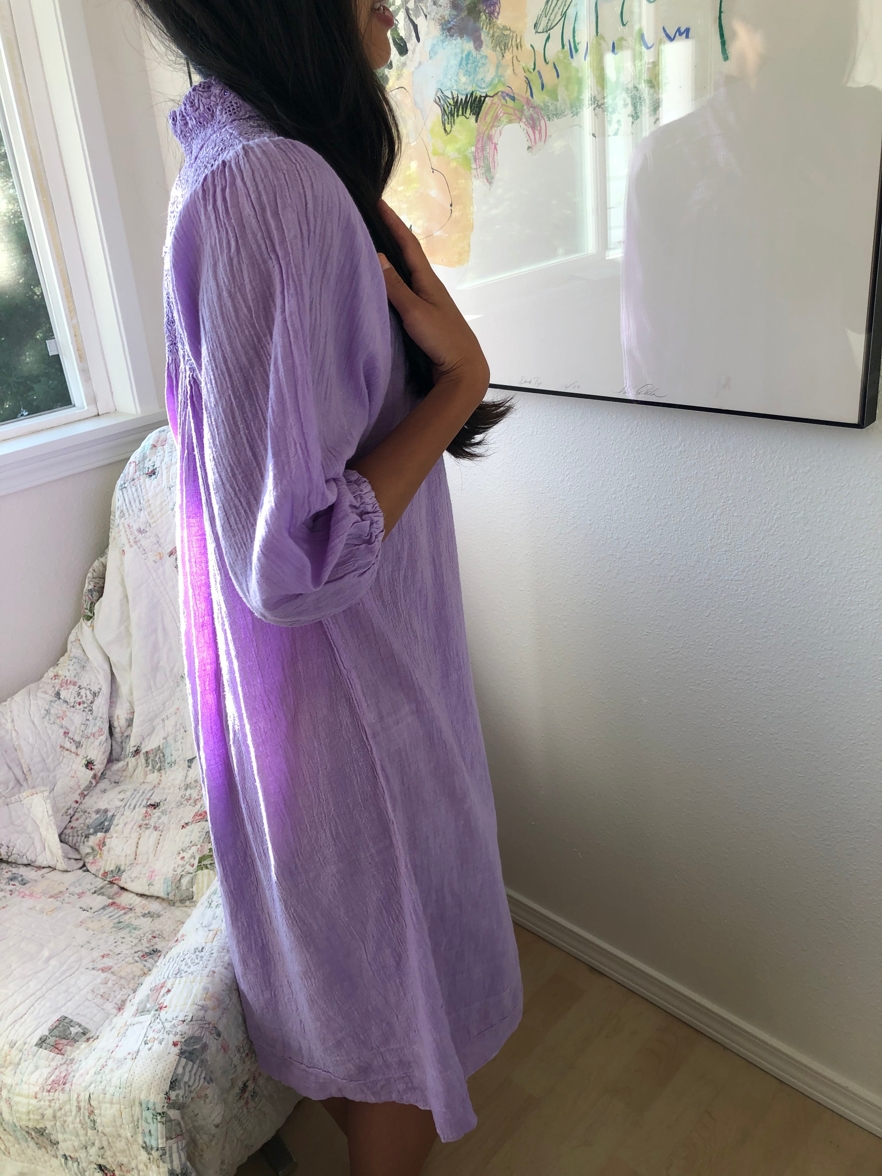 faded purple dress Hydra Dress Faded Purple